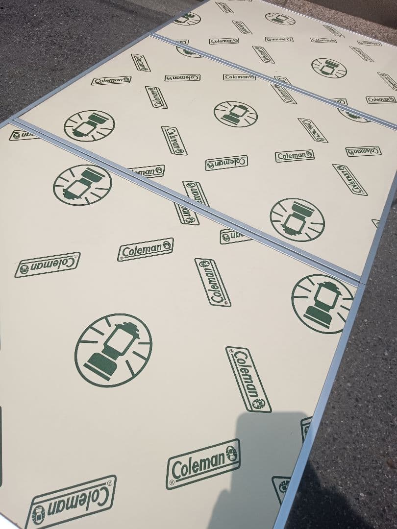 【Coleman】三折テーブル ランタンポール付