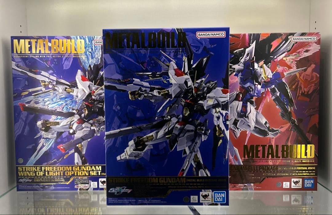 メタルビルド ストライクフリーダム デスティニー 光の翼 2024