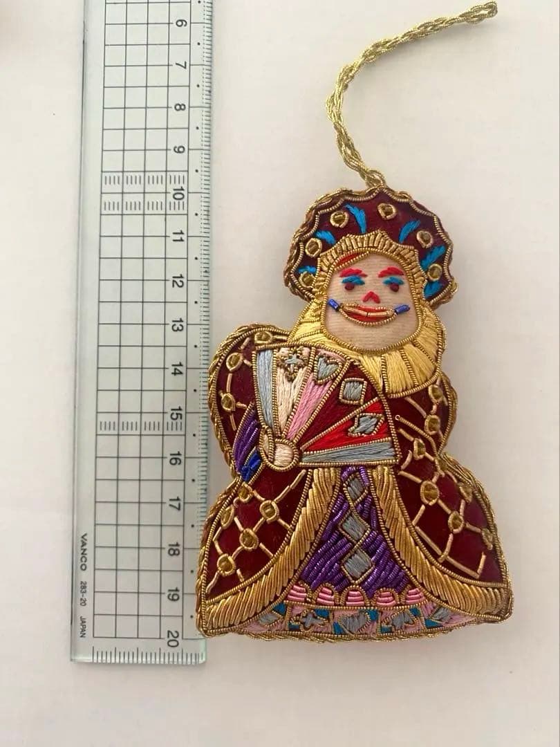 アリス 田川啓二 TILIA ビーズ刺繍オーナメント 5点セット