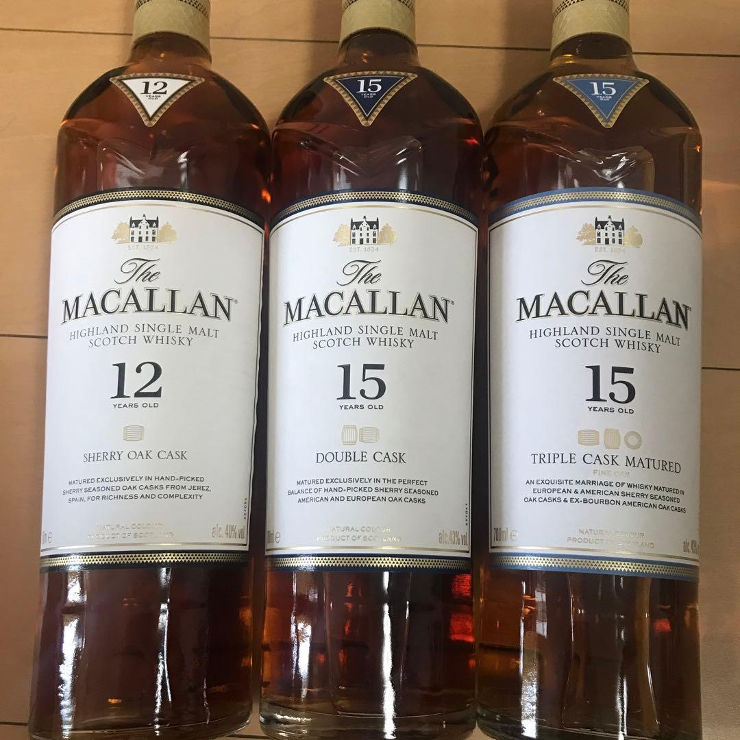 マッカラン15年 １２年