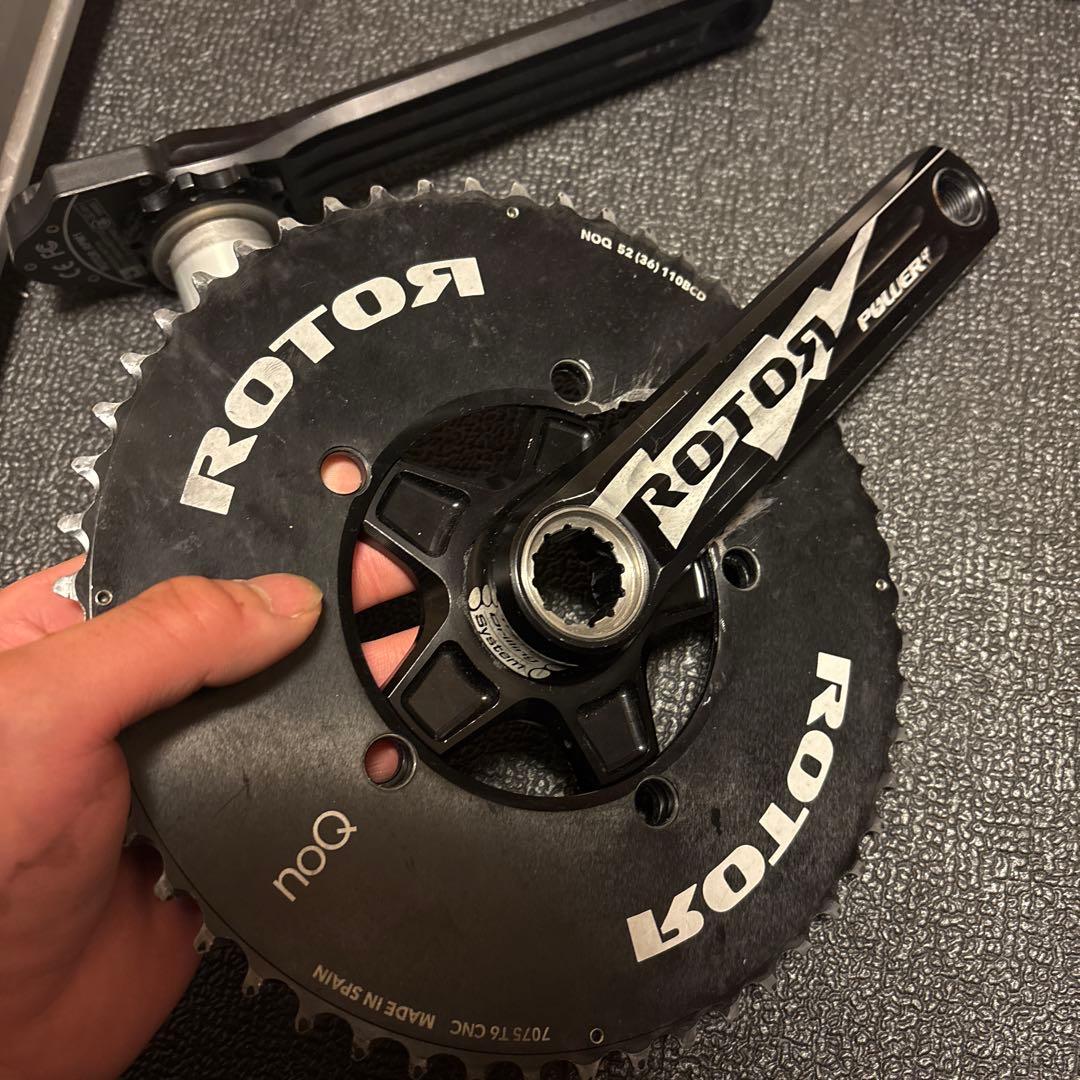 ROTOR Power LT ボルト欠品　アウターチェーンリング付き