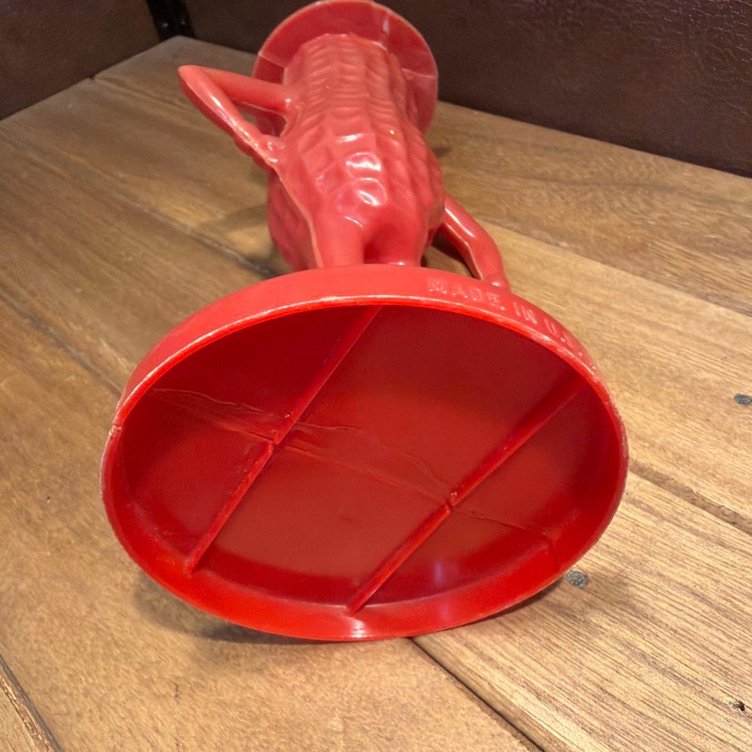 ミスターピーナッツ ビンテージバンク 貯金箱 アドバタイジングフィギュア赤