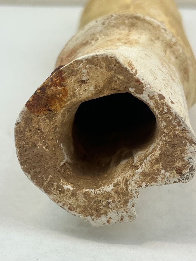 古代中国加彩佣　漢の時代の女官の像　送料込み