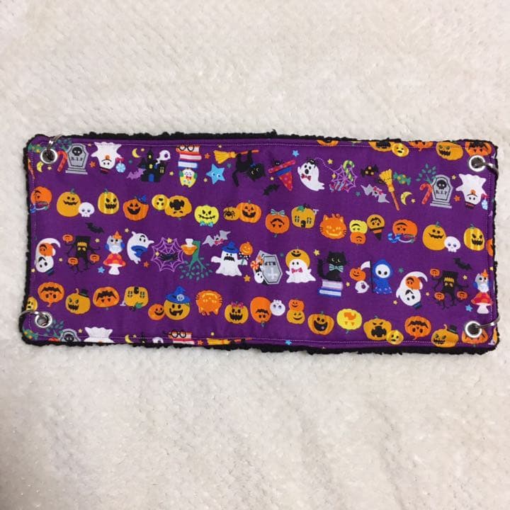 ラダーハンモック（ハロウィンＶｅｒ．6）ボア黒  1250円