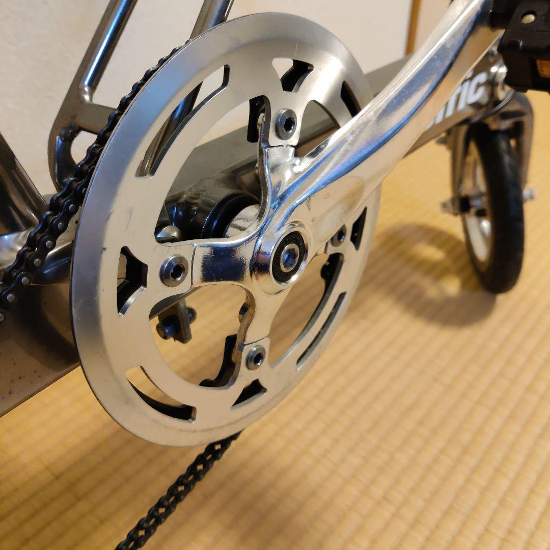 Pacific Carryme シルバー 折りたたみ自転車