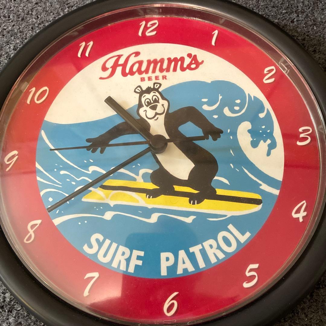 Hamm's BEER 壁掛け時計　アメトイ ビンテージ　TOY 雑貨