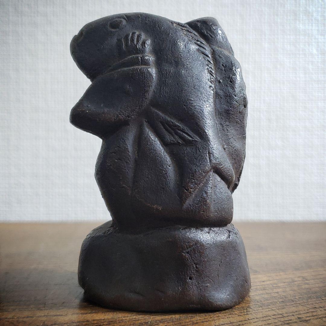 備前　古備前　七福神　大黒様　恵比寿様　江戸後期　明治　訳あり