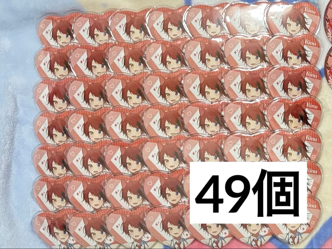 莉犬くん すとぷり ハート缶バ 7周年 ハナミライ