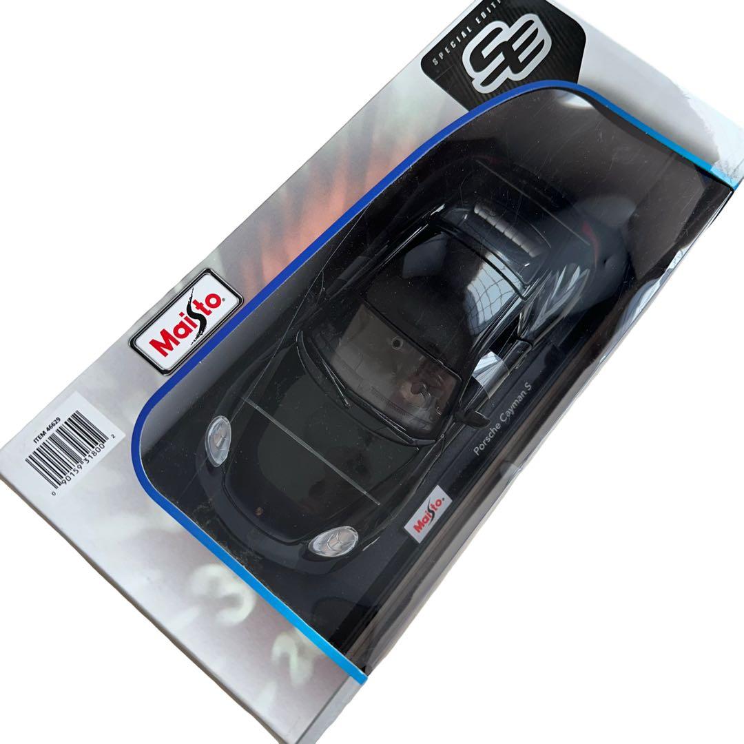 Maisto Porsche Cayman S ミニカー 黒