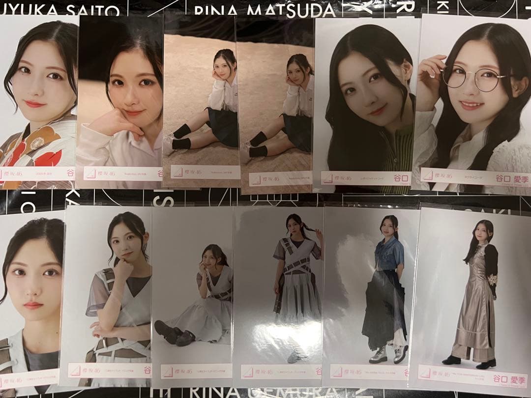 ◎櫻坂46 谷口愛季　生写真　コンプ11種　176枚