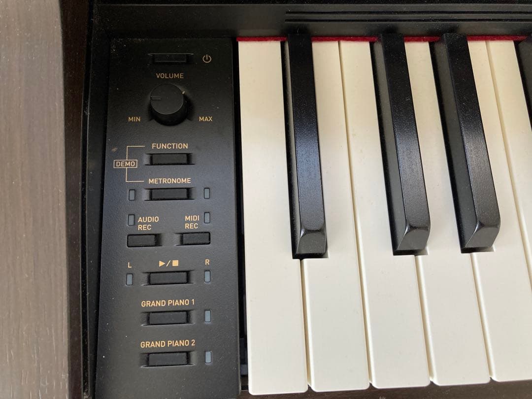 CASIO 88鍵 ダークブラウン電子ピアノ