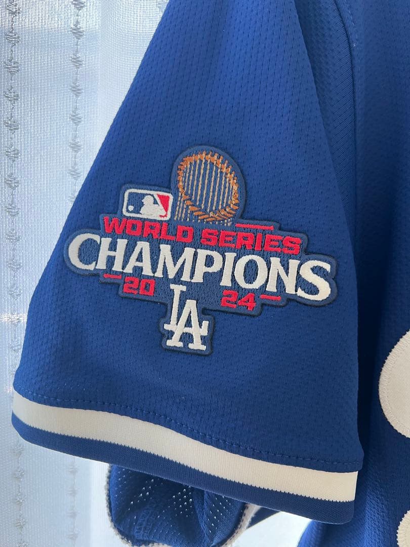 大谷翔平 ドジャース ＆ エンゼルス 3点セット 刺繍サイン入りなど