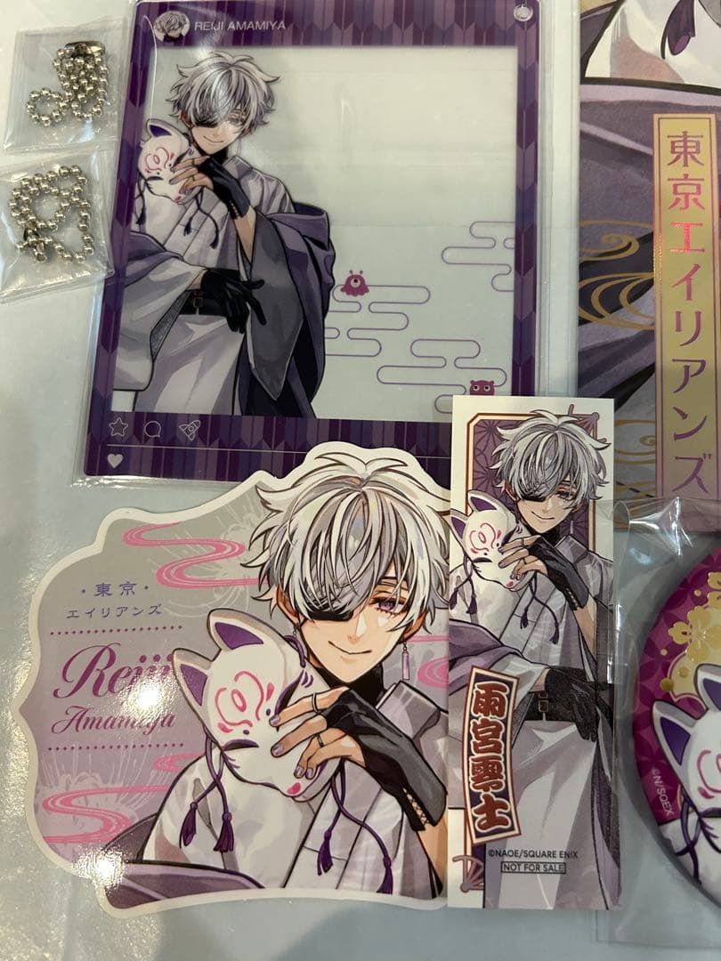 東京エイリアンズ　推し旅　ビッグアクリルスタンド　雨宮零士 ステッカー