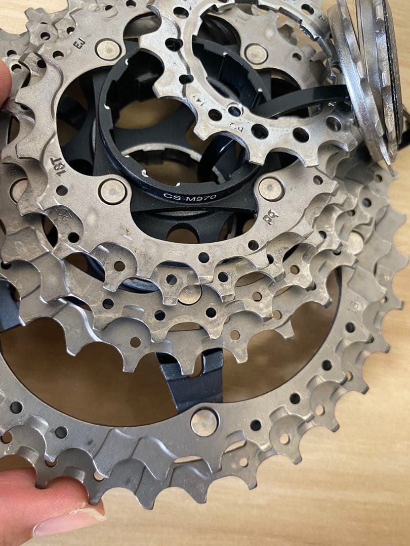 CS-M970 XTR スプロケット9s