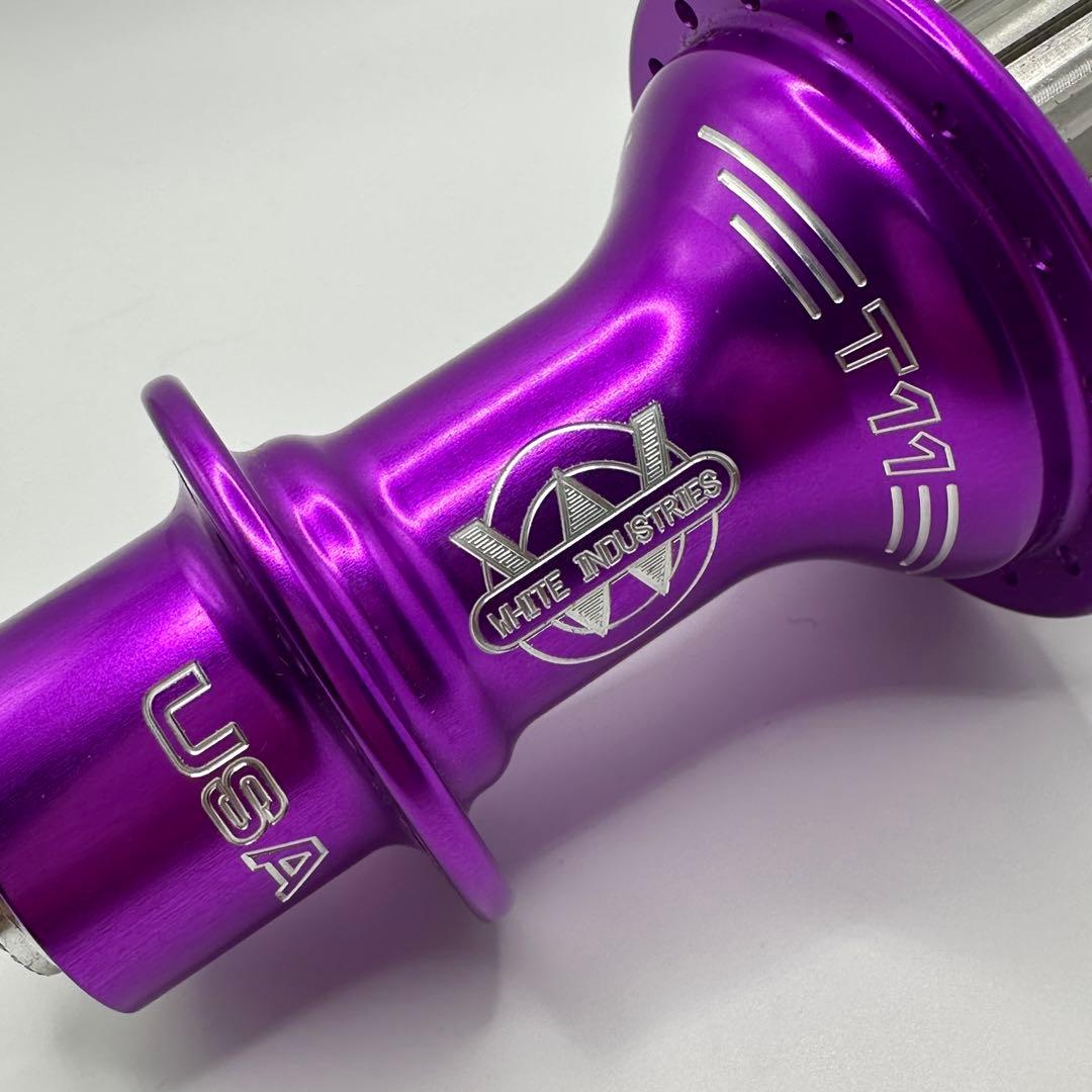 新品 WHITE INDUSTRIES T11 リアハブ 32H HG