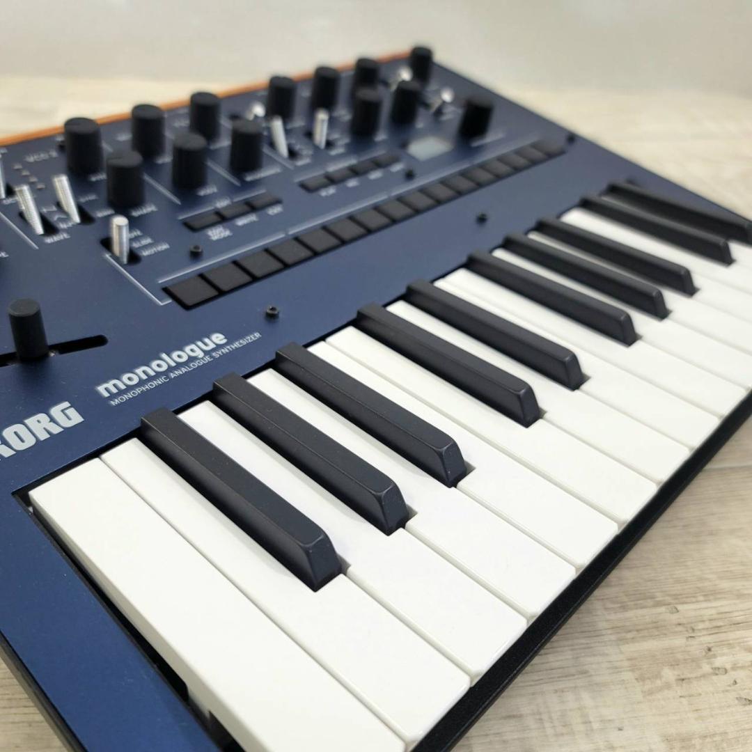 KORG モノフォニック アナログ シンセサイザー monologue BL