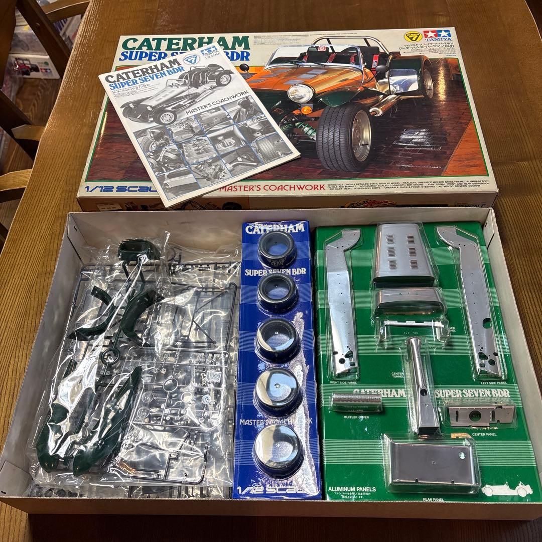 タミヤ　1/12 プラモデル　ケーターハム　スーパーセブン　BDR 未組立