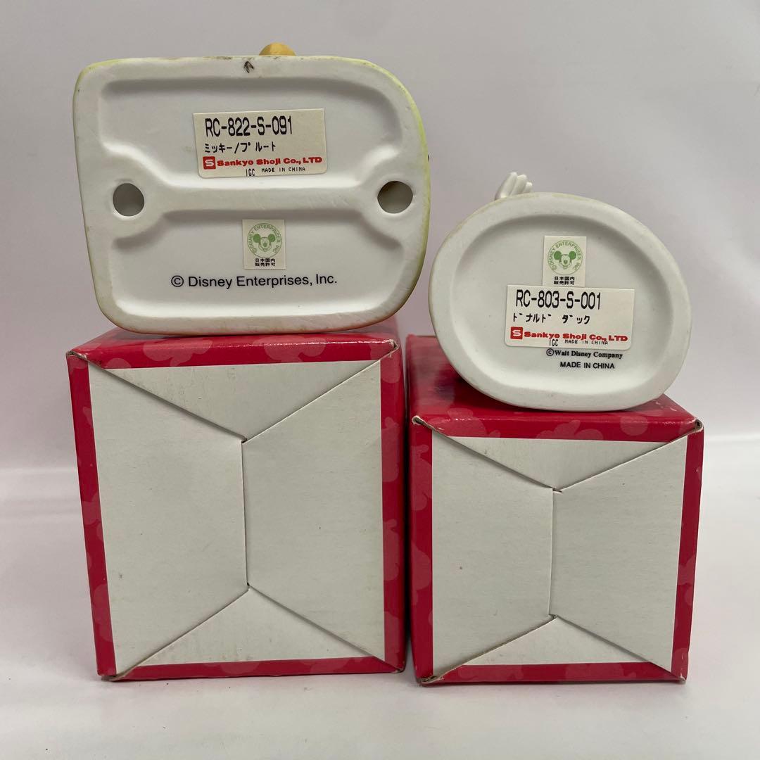 Sankyo Shoji ディズニー 陶器 置き物 8体セット