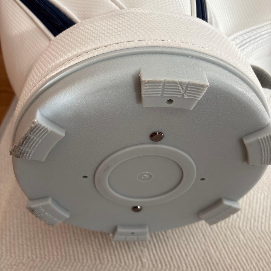 BRIDGESTONE レディースゴルフバッグ ホワイト＆セカンドバッグ