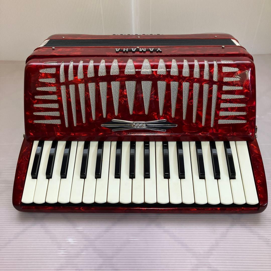 YAMAHA アコーディオン　8905 ケース、取扱説明書付き