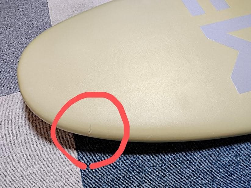 Mick Fanning The Beastie ソフトボード　ハードケース付