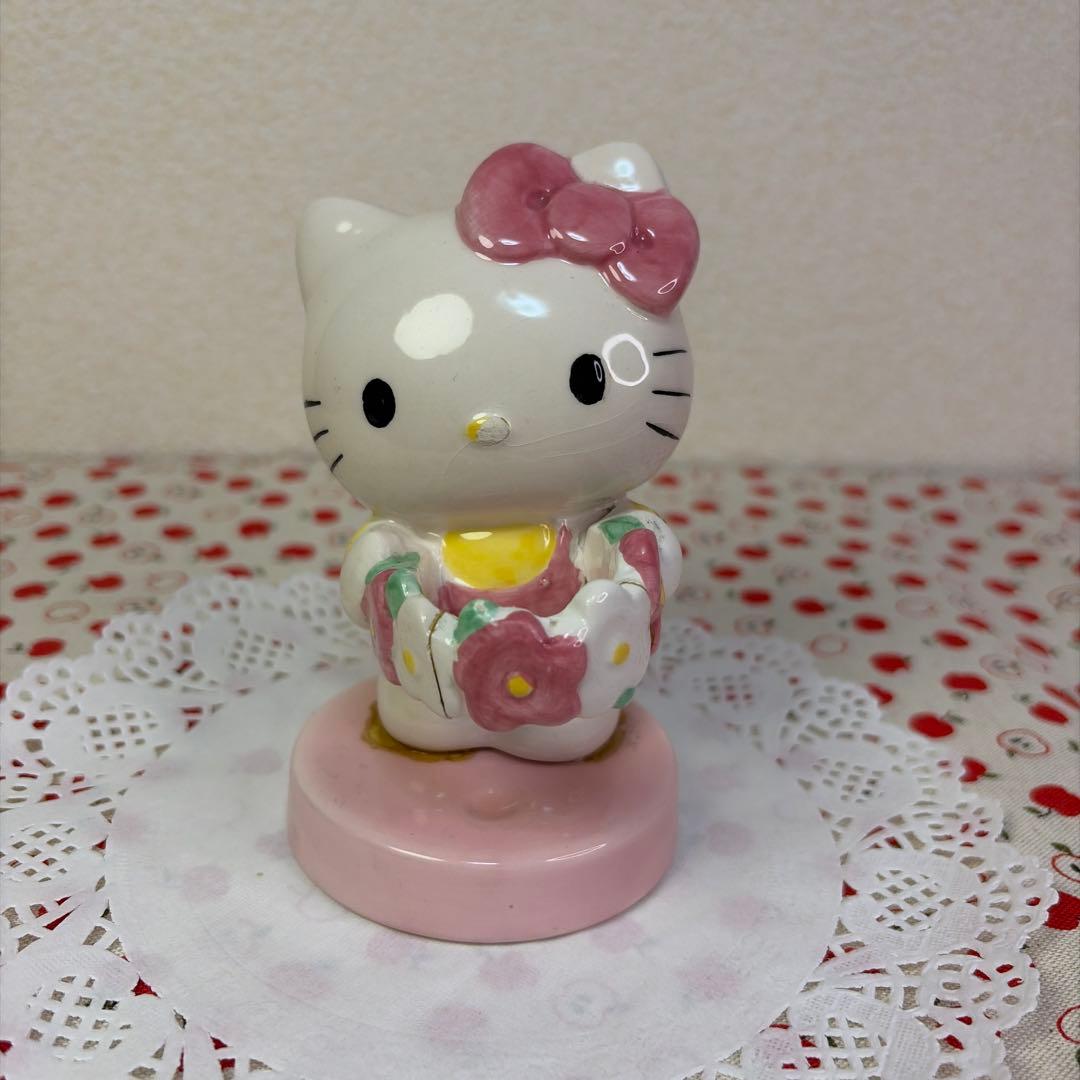 【激レア・希少】ハローキティ 陶器 豪華7点セット 蚊取り線香入れ 鉢カバー 他