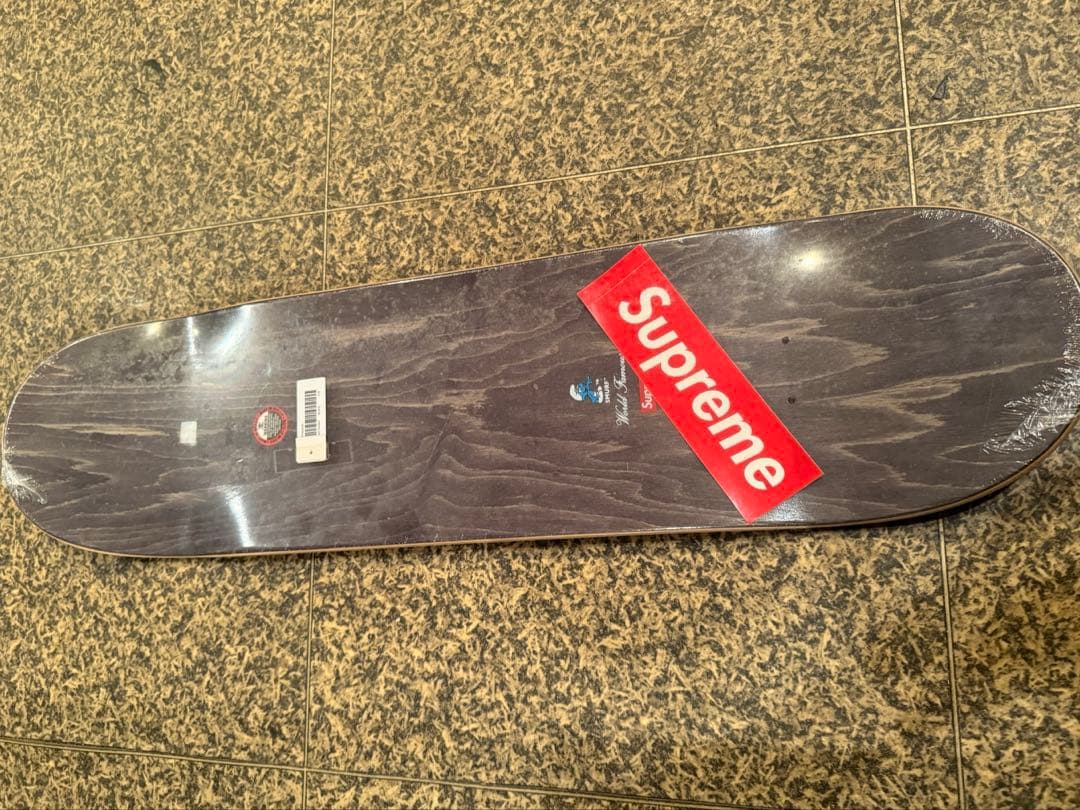 supreme スケボーデッキ Smurfs