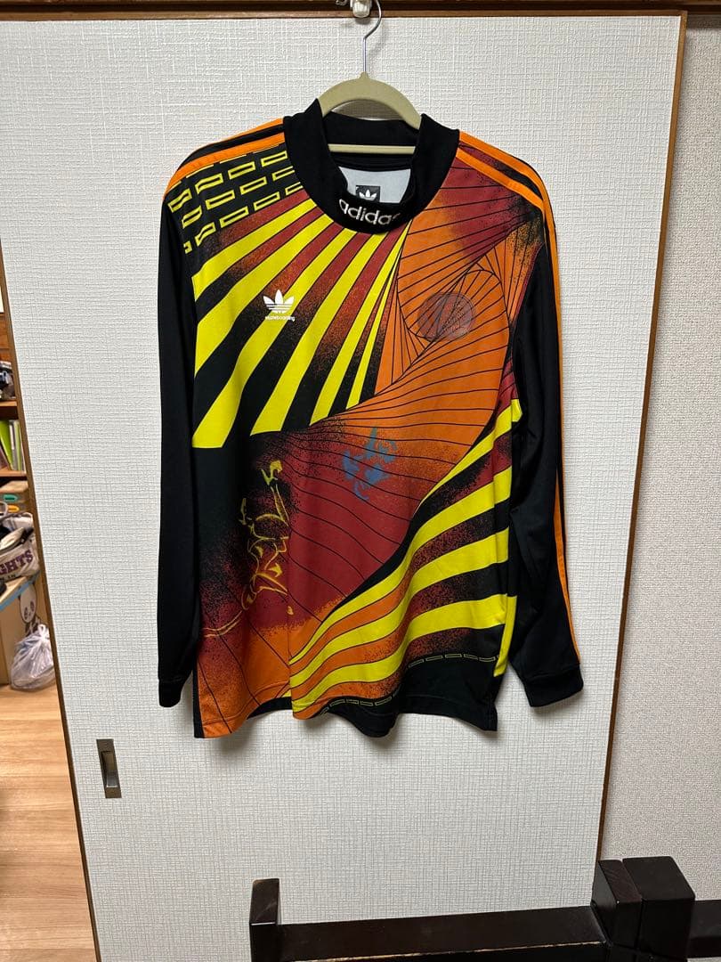 adidas NA-KEL 7 スケートボードシャツ M 2XO