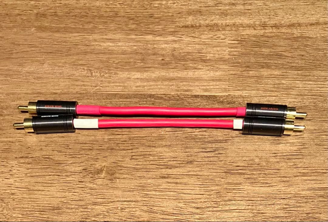 Acoustic Revive RCA-SOLID ケーブル 19cm 2本
