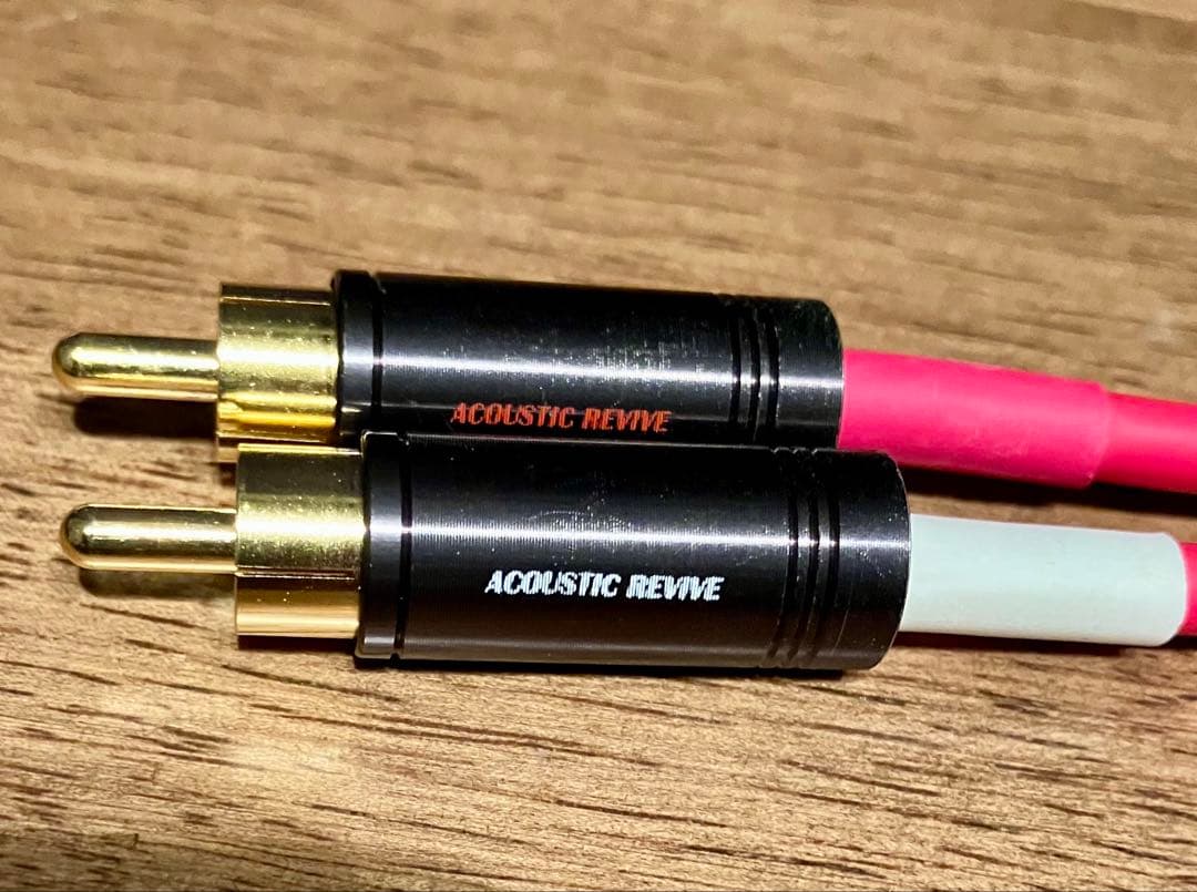 Acoustic Revive RCA-SOLID ケーブル 19cm 2本