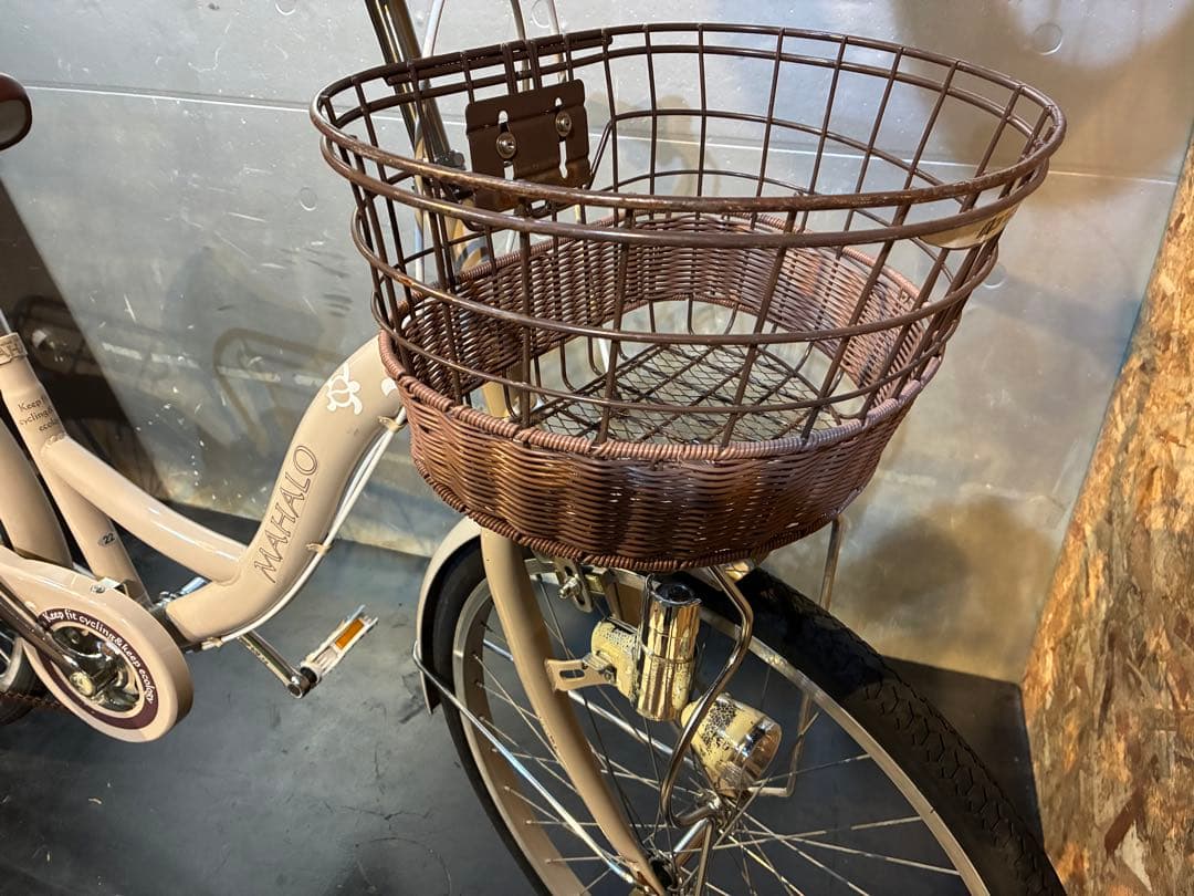 H21 【大阪堺市/取引】中古子ども車 丸石サイクル MAHALO 22インチ