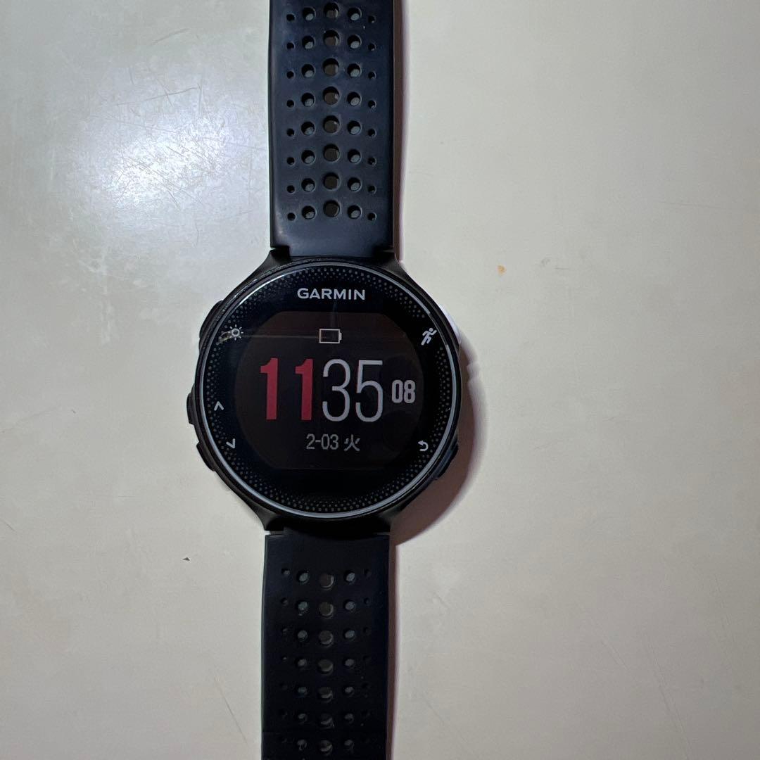 GARMIN スマートウォッチ ブラックforeathlete230J