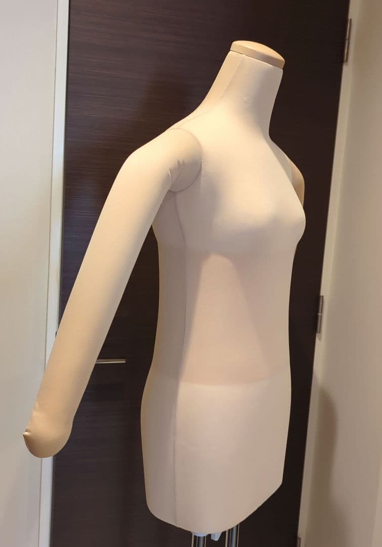 和装トルソー　エコボディ　腕付き　高さ調整　着付け練習用　マネキン