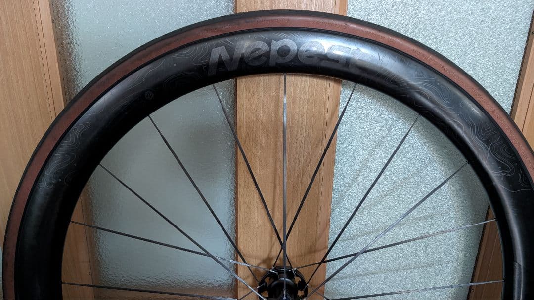 【訳ありフロントのみ】Nepest Nova 45 カーボンホイール