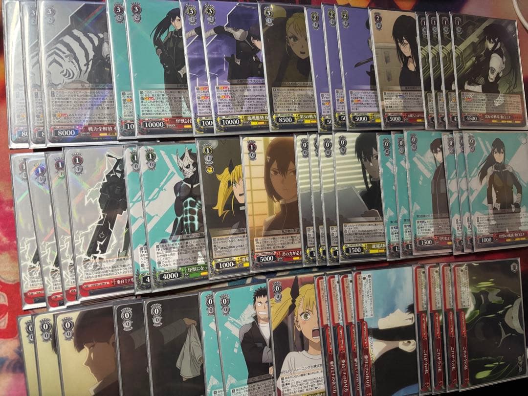 値下げ可能　ヴァイスシュバルツ　怪獣8号 デッキ パーツ付き