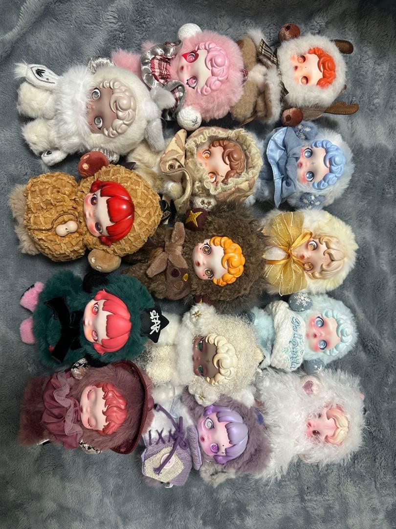 本日限定価格！スカルパンダぬいぐるみペンダント16体セット