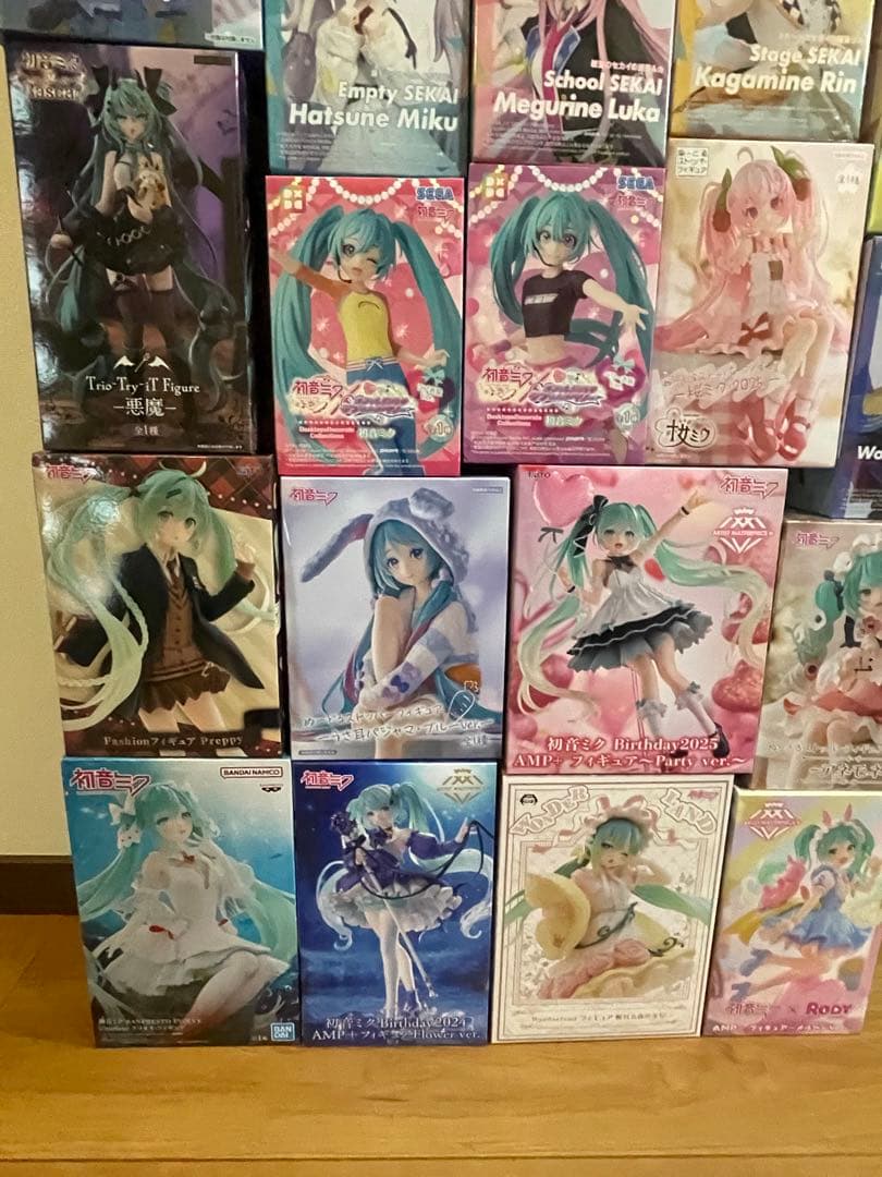 初音ミク　プライズ　フィギュア　20点　まとめ AMP レン　リン　カイト　他