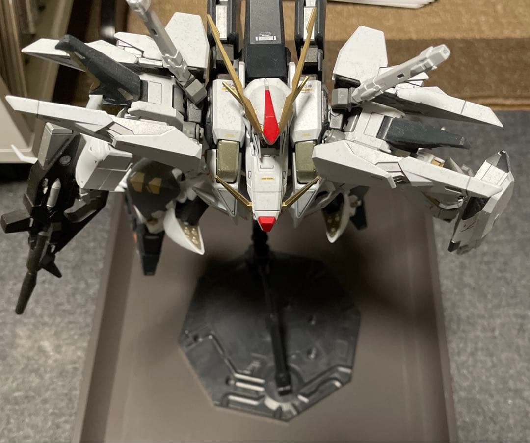 hgクスィーガンダム一部塗装