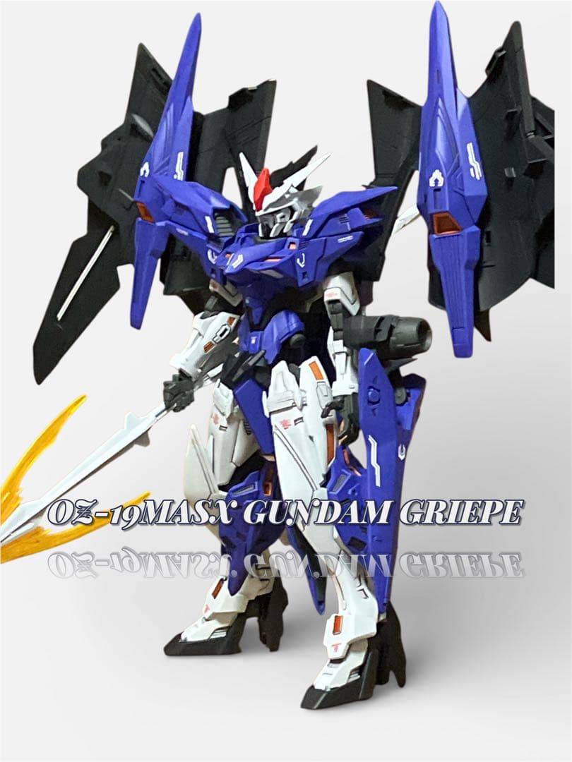 HG 1/144 OZ-19MASX ガンダムグリープ 全塗装完成品
