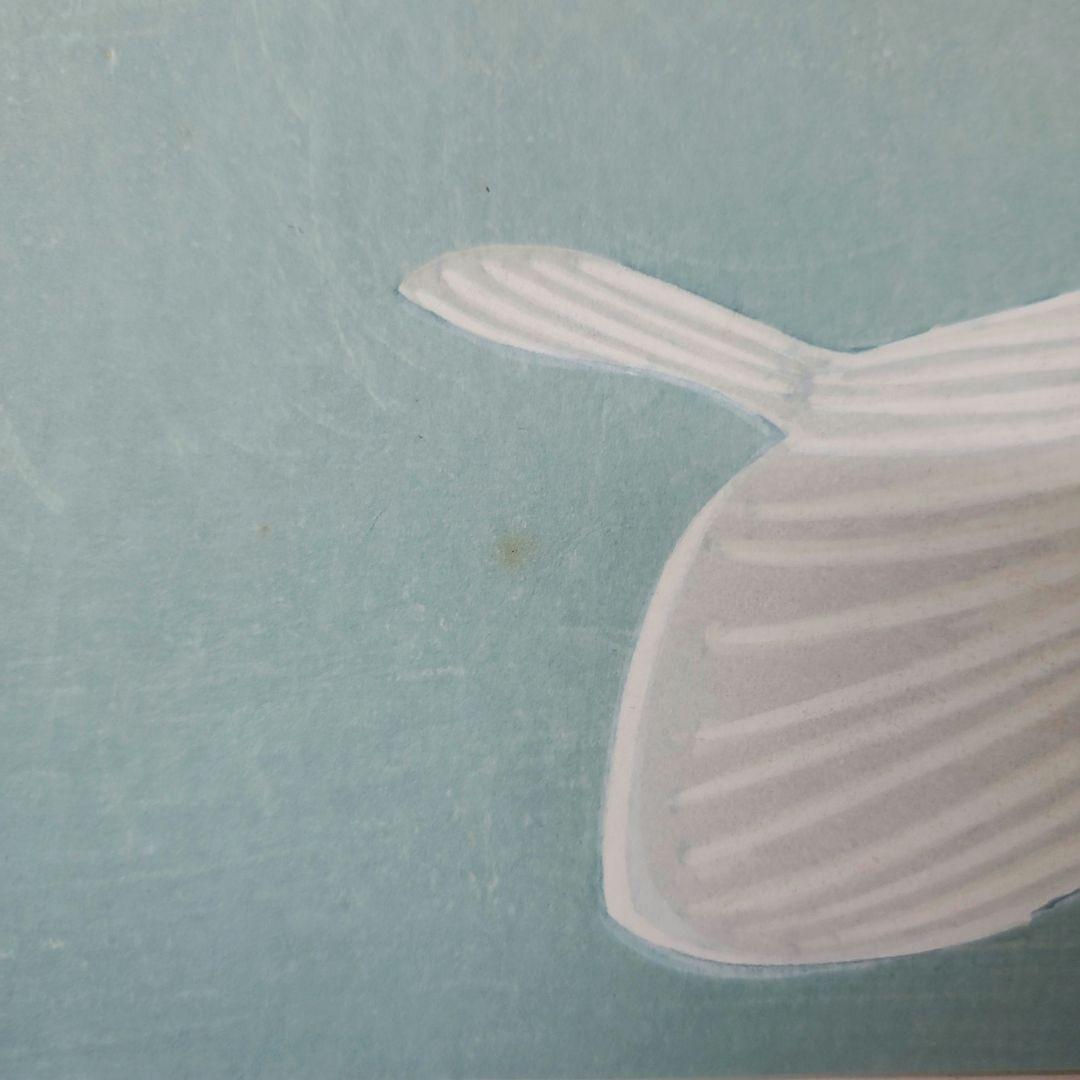 日本画　紅白鯉　牡丹　花　桔梗　安曇山湖　木版手摺りしき紙　四季　松浦満