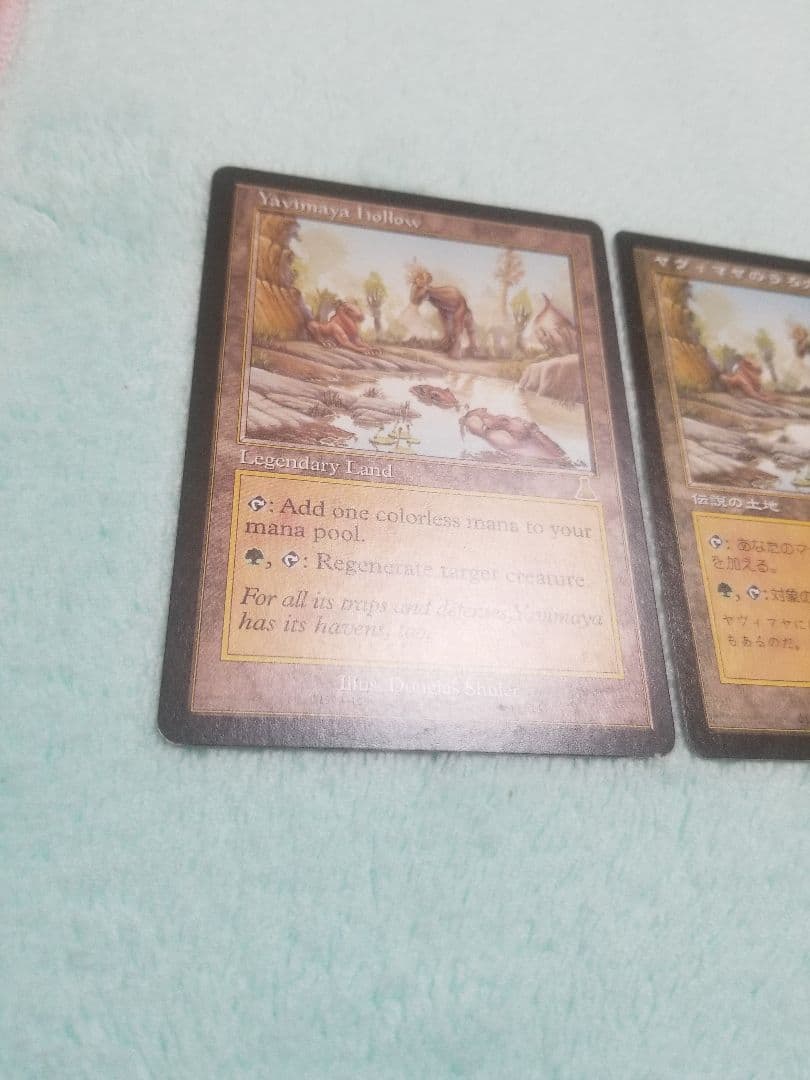 匿名受取】ヤヴィマヤのうろ穴 Yavimaya Hollow 4枚