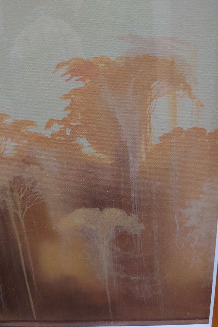 ミッシェル・バテュ 「神秘の出来事」絵画 リトグラフ 版画 ジクレ