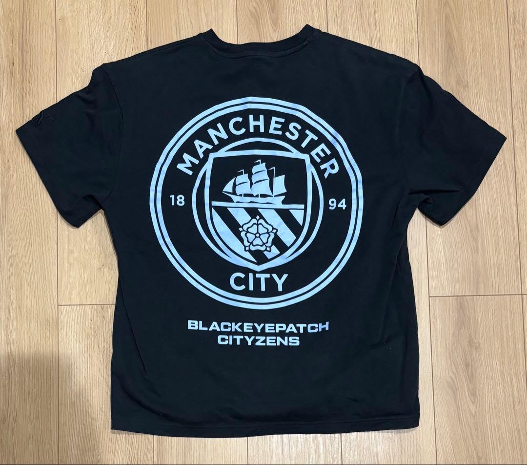 Puma Manchester City Tシャツ Sサイズ 黒