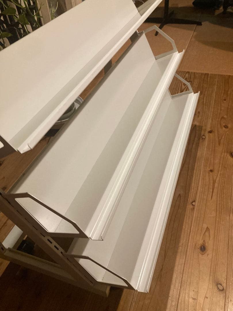 タテヤマ　スチールラック　本棚 CD DVDラック 収納棚 キャスター付