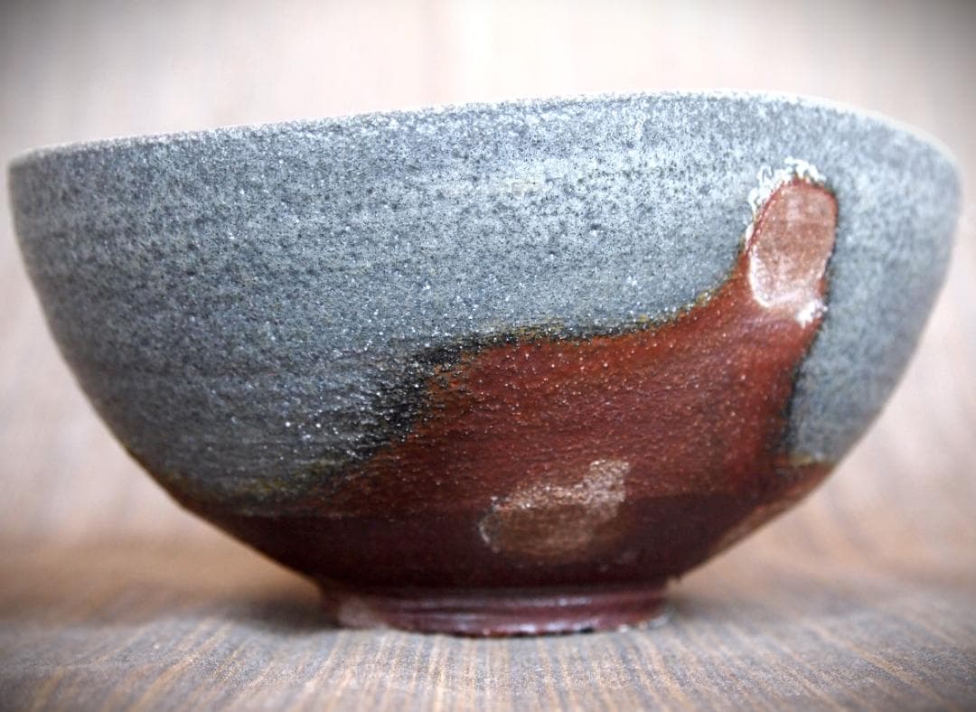 希少作★鯉江明【父＆師：鯉江良二】St. JOHN手茶碗B★共箱