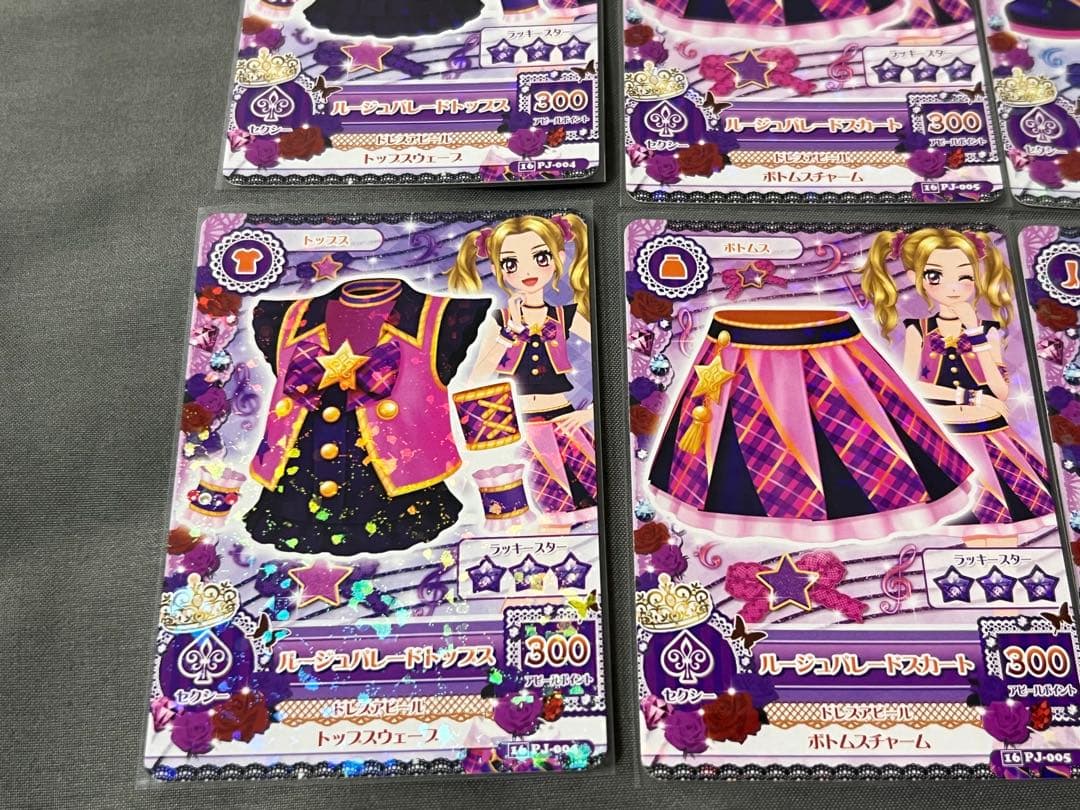 アイカツ ドレッシーグラスリボン レースパープルリボン ルージュパレード台湾版
