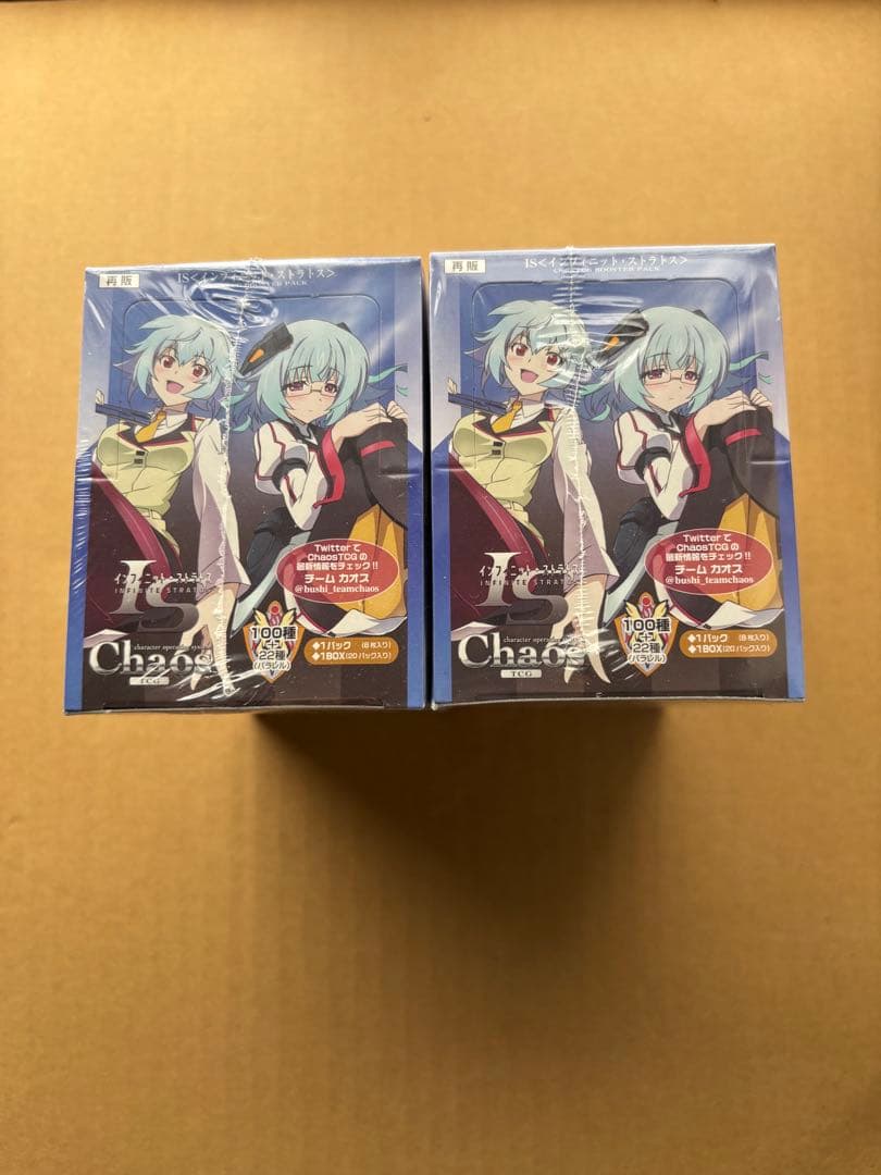 chaos tcg カオス tcg インフィニット・ストラトス 未開封　BOX