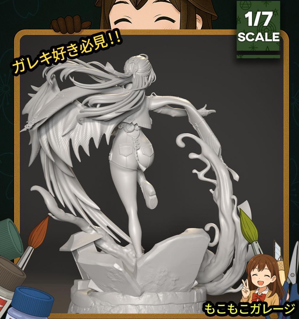 儀玄 ゼンレスゾーンゼロ 1/7 未塗装未組立 フィギュア ガレージキット