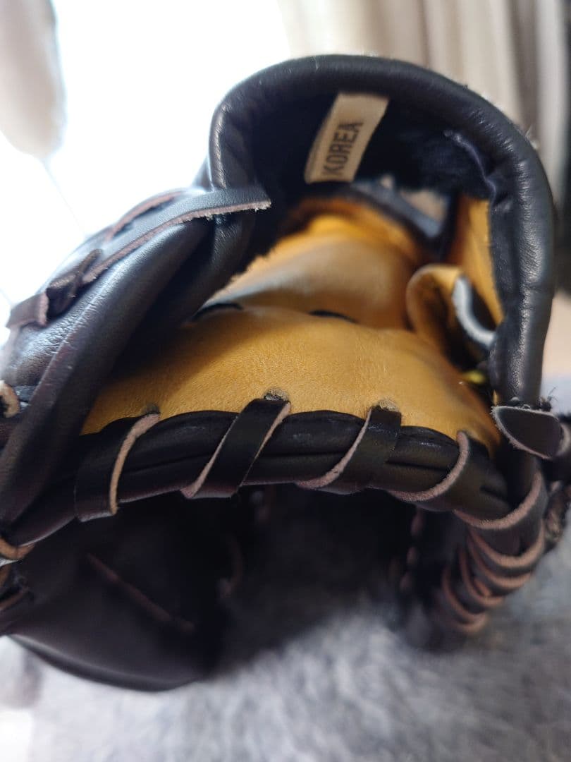 NOMOY 硬式グローブ 黒 レザー