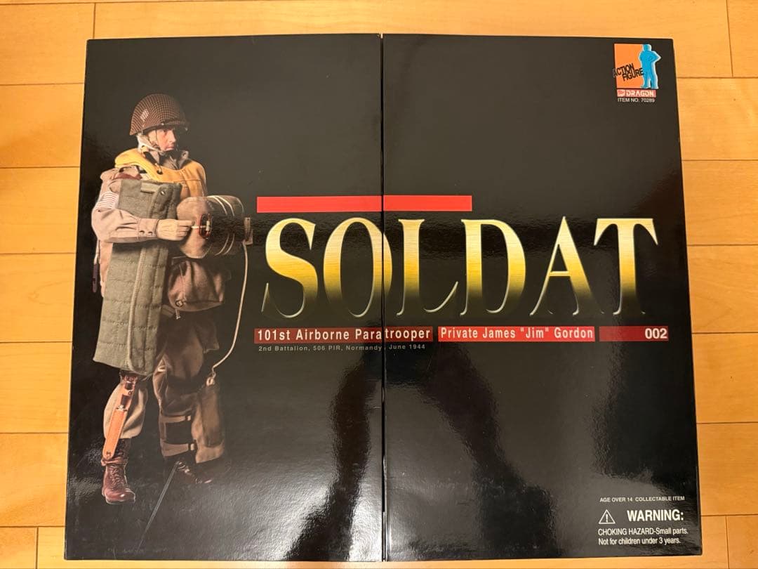 ドラゴンモデルズ　1/6WW2アメリカ軍空挺兵　SOLDAT